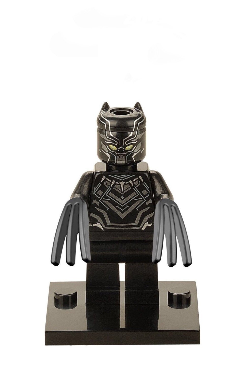 Custom Black Panther Lego MiniFigure Captain America: Civil