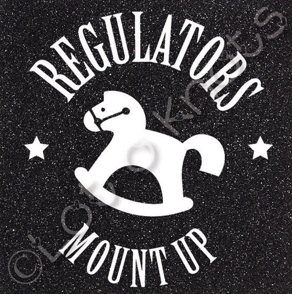 Regulators Mount Up Cute onesie design svg dxf jpg