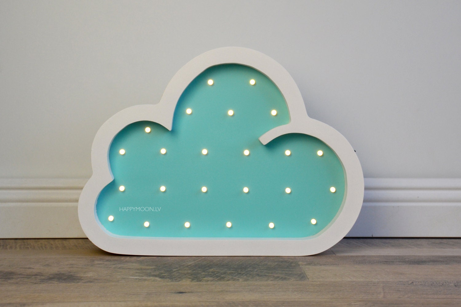 Cloud Night Light / Wooden nightlight/ Nightlight/ by HappyMoonLV