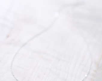Single Pearl Necklace Silver - Real Pearl Necklace - Freshwater Sterling Silver - Simple Dainty One - Bridesmaid Gift - Bridesmaid Jewelry