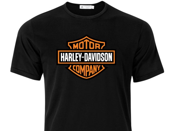  Harley  Davidson  Motor Company Logo  T  Shirt  by ThunderCool 