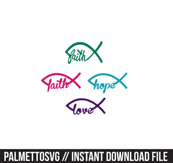 Download jesus faith hope love svg dxf file instant download by ...