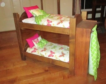 Doll Bunk Bed for American Girl or any 18" Doll