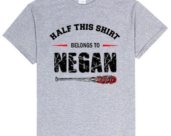 The Walking Dead Shirt - Negan Shirt - TWD - AMC - Team Negan - Negan and Lucille T-shirt - TWD Shirt