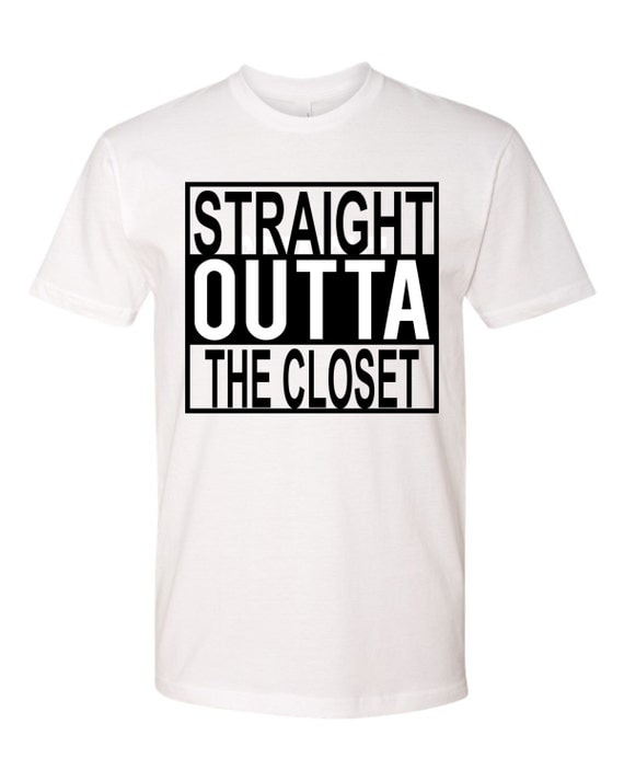 straight outta the closet shirt