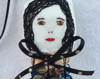 Pocket Heroine Lavender Lady, hanging lavender bag, personalised gift