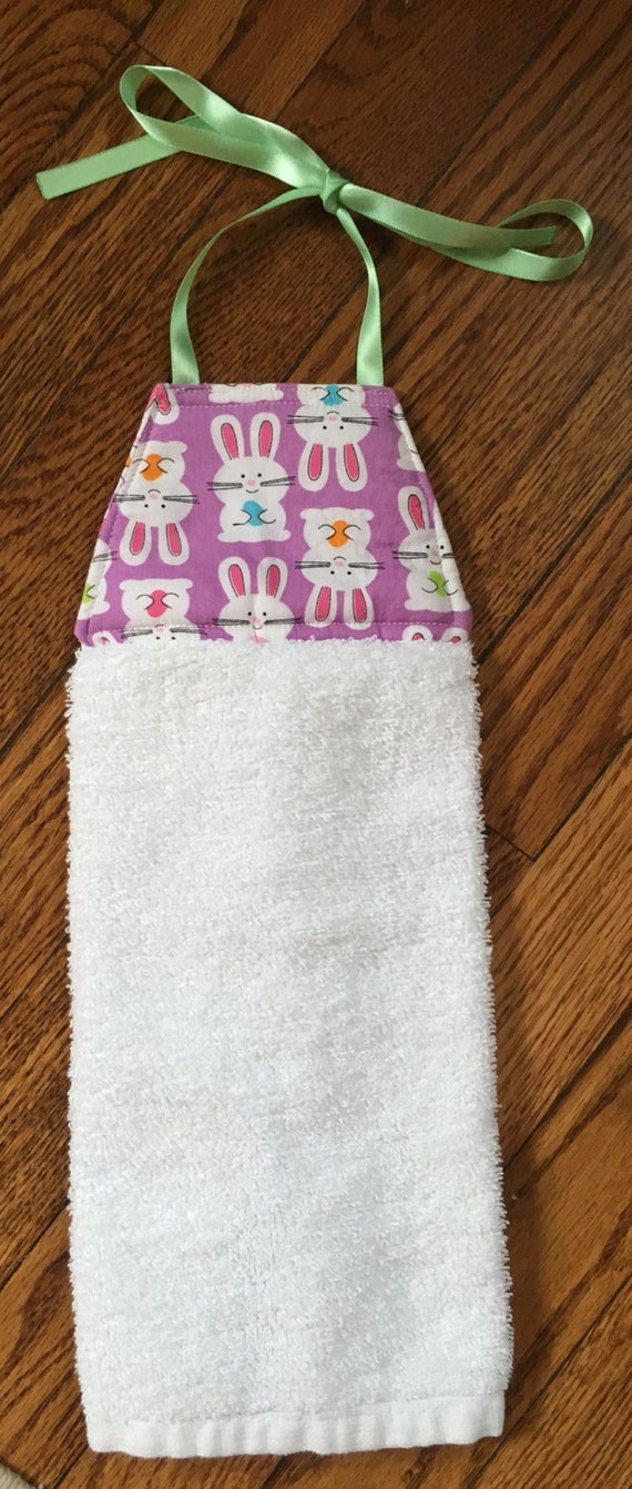 Hanging Tie Towels Tie Towels Easter Tie by CraftyCornerDesign