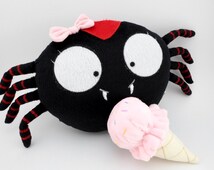 cute spider soft toy
