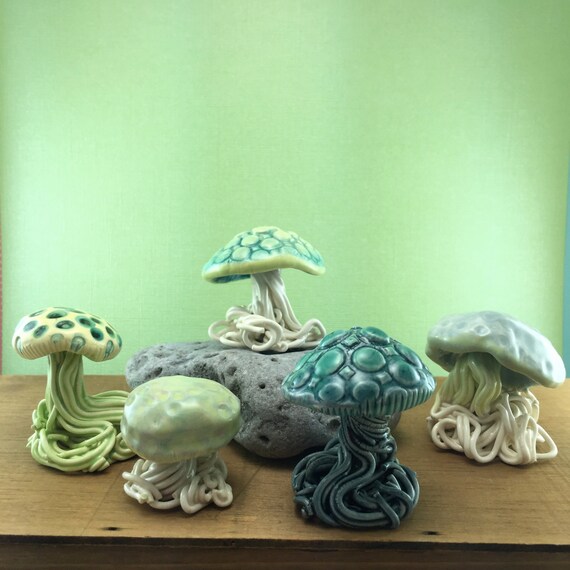 Ceramic JellyFish by snew on Etsy