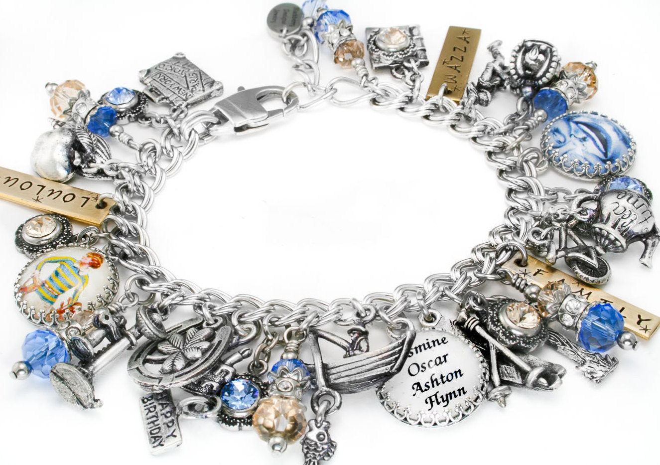 Family Jewelry Personalized Family Bracelet Family Photos