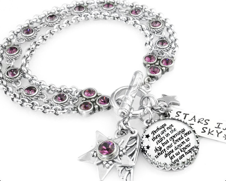 Personalized Jewelry Inspirational Quotes Crystal Jewelry