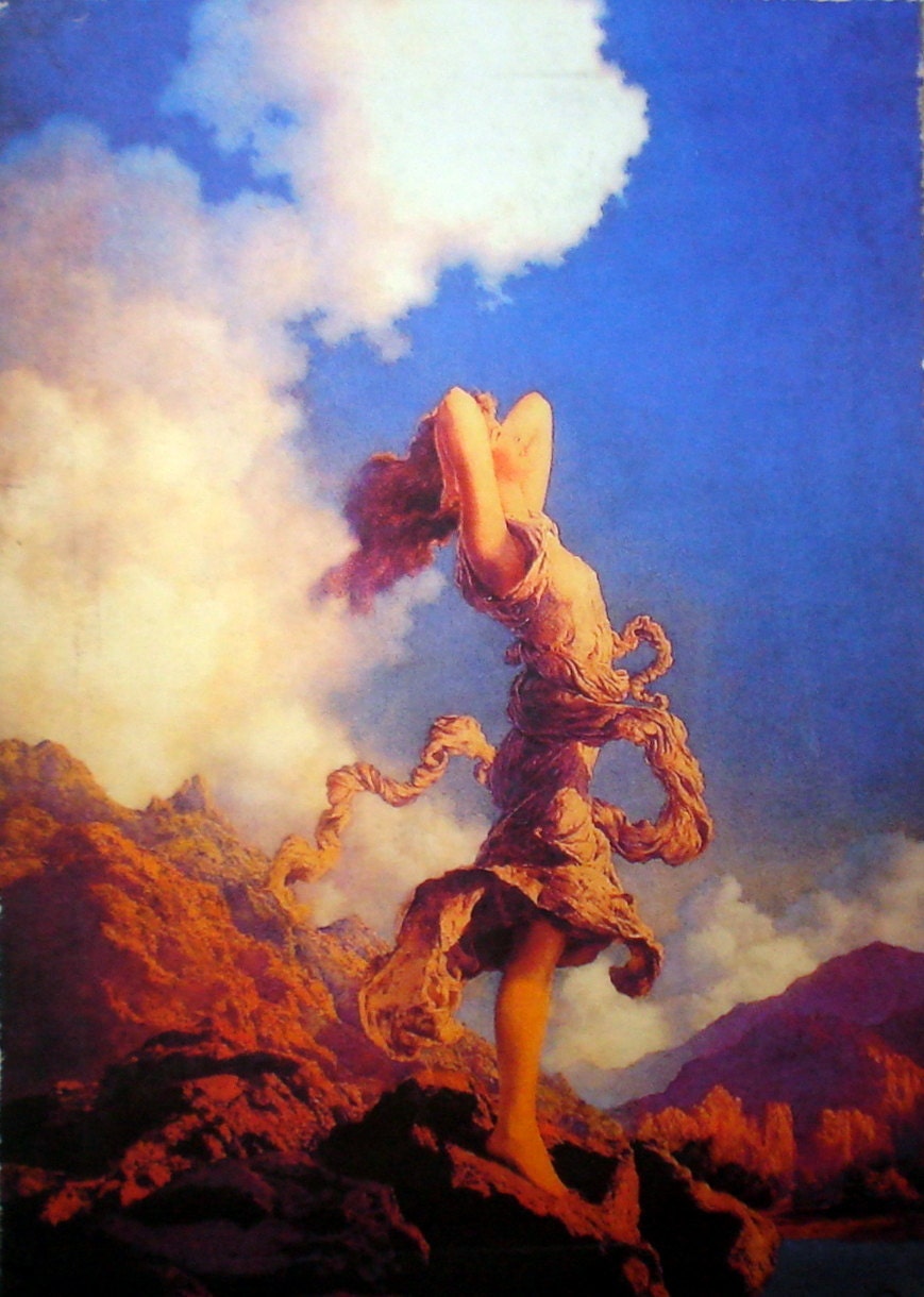 Maxfield Parrish Ecstasy Print To Canvas Ready To Hang Museum   Il Fullxfull.911472029 Hbu4 