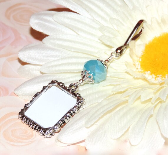 Small picture frame charm for a Wedding bouquet. by SmilingBlueDog