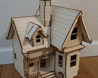 Bates house paper model Bates house paper model