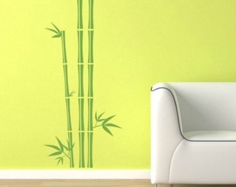 Bamboo Wall Art bamboo wall decal | etsy Bamboo Wall Art bamboo wall decal | etsy