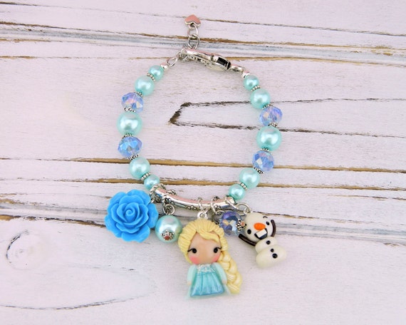 Frozen jewelry Elsa bracelet Elsa jewelry Disney Frozen