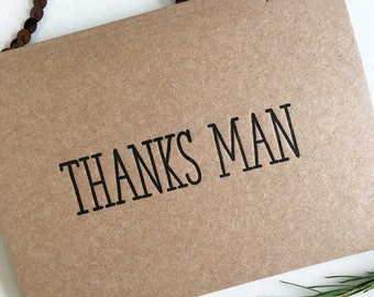 Thank You For Being My Groomsman Card - Groomsmen Thank You Cards - Groomsman Gifts - Best Man Gift - Best Man Thank You Cards - Thank You