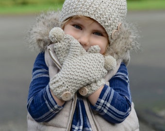 CROCHET PATTERN-Pomleigh Set (Toddler, Child, and Adult sizes)