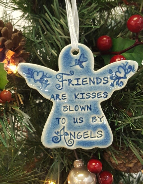christmas gift for friend ornament best friend by peaceramics christmas gift for friend ornament best friend by peaceramics