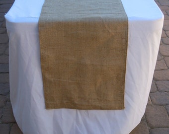Burlap Table Runner, EXTRA LONG Runner, Wedding, Shower, Party, Custom Sizes Available