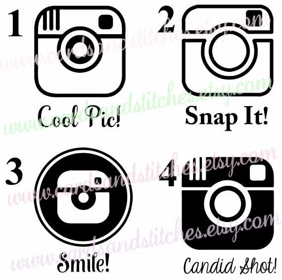 camera vinyl decal instant camera decal vehicle decals