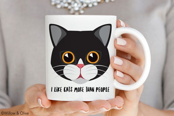 Funny Cat Mug Cat Funny Cat Gifts Cat Lover Gift Crazy Cat