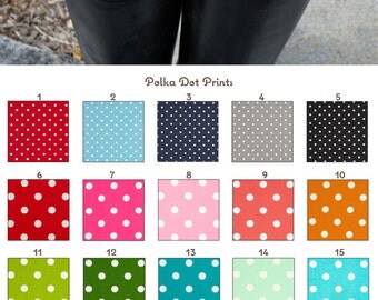 Custom Polka Dot Boot Trees/Stuffers Many Colors - MADE TO ORDER