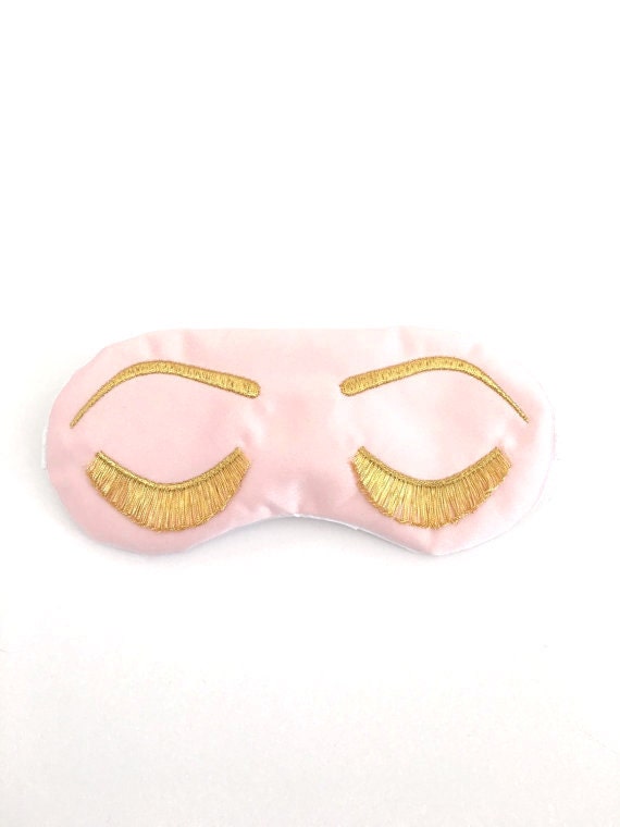 Holly Golightly sleep mask Eyelashes sleeping mask by GoiaBoutique