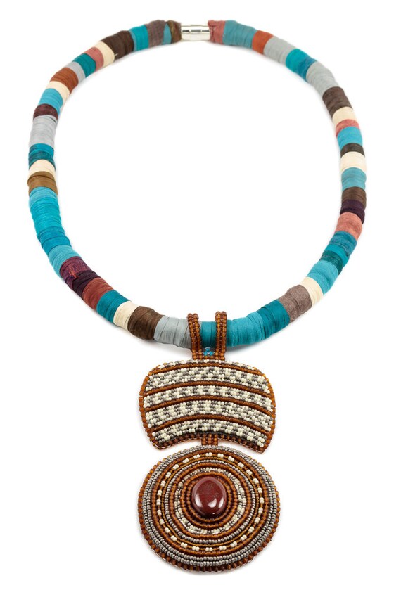 Ethnic Fashion Jewelry Chunky Big Necklaces by TheStudioElle