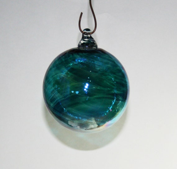 hand blown glass christmas ornaments teal green hand blown glass christmas ornaments teal green