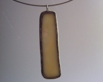 Stained Glass Pendant, Stained Glass Jewelry, recycled glass jewelry, unique gifts for women,unique one of a kind, soldered jewelry, kimsjoy