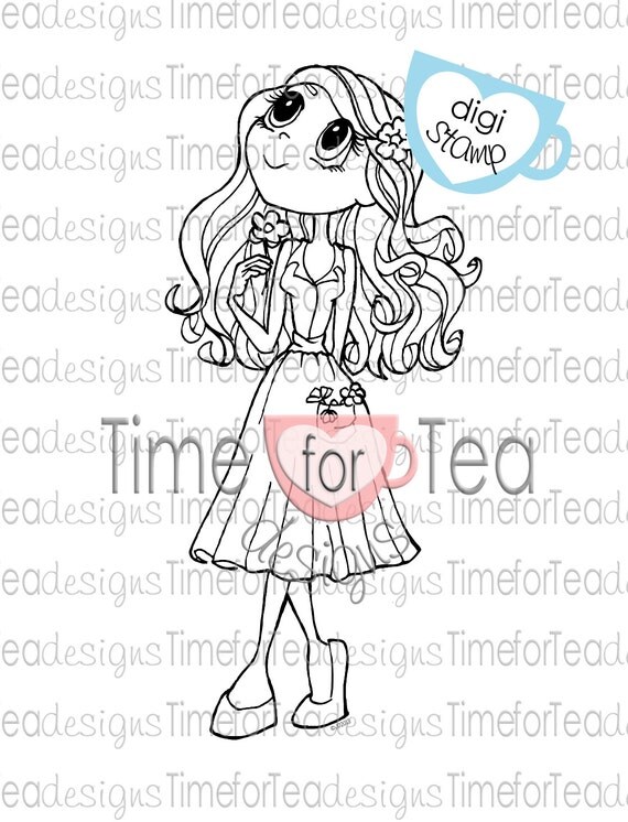 Chin Up Buttercup Digital Stamp