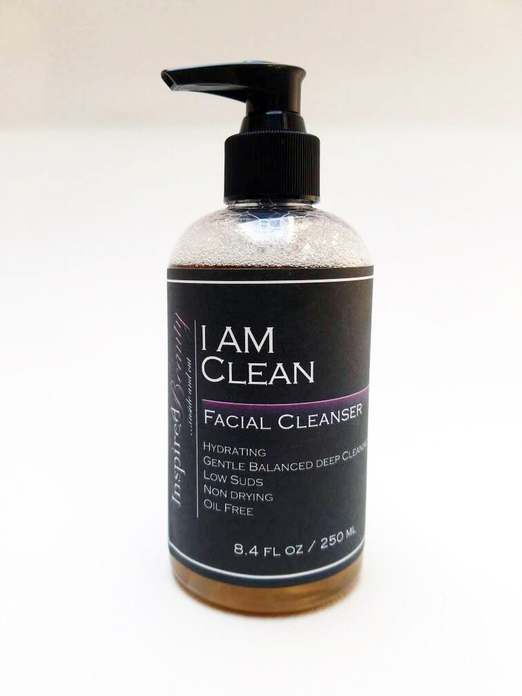 I AM Clean Facial Cleanser NonDrying pH Balanced with White
