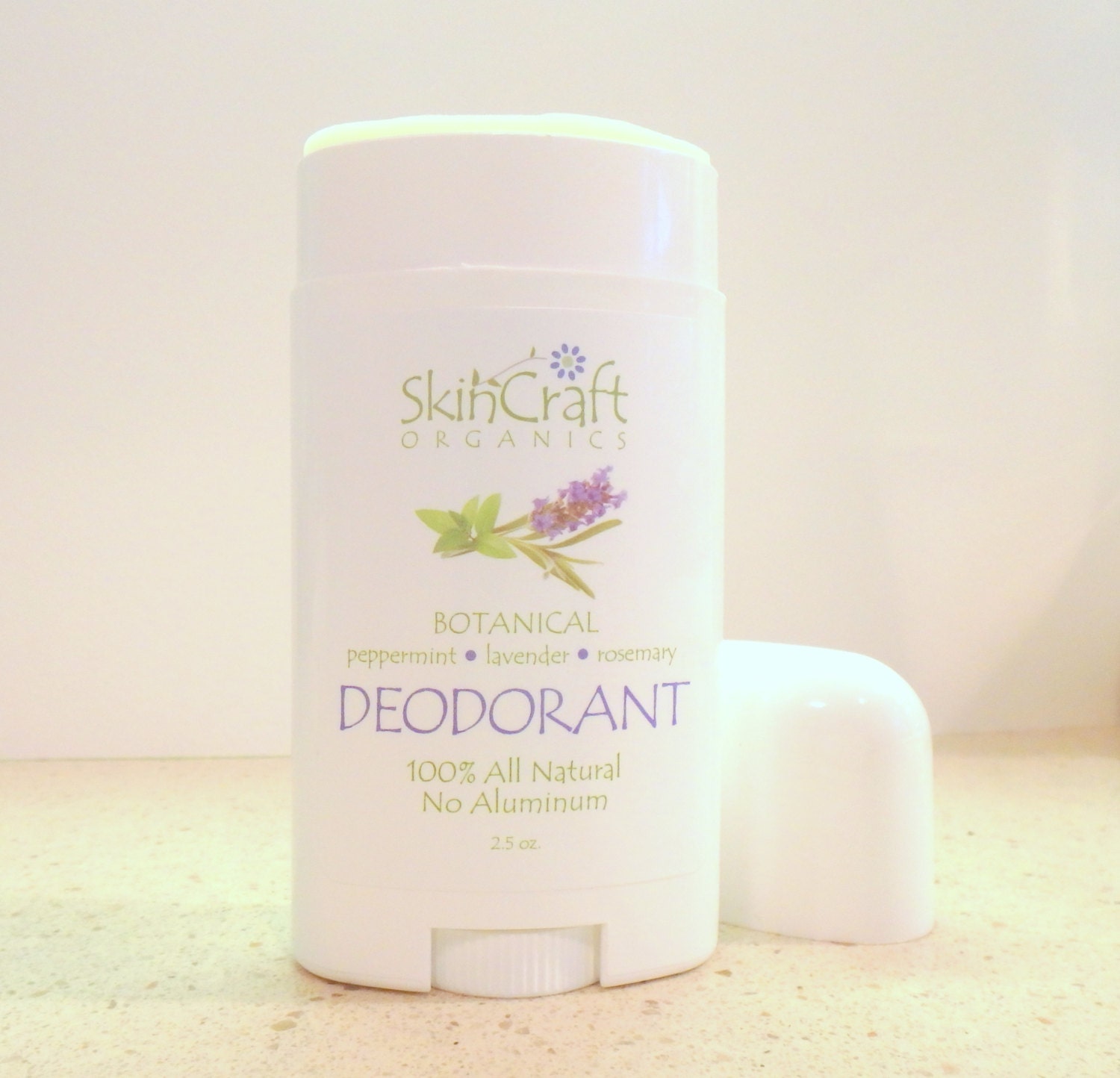 Organic Deodorant Botanical Peppermint w/ Arrowroot