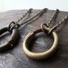 Elk Brekka Necklace - Silver
