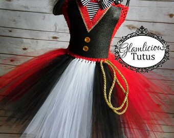 Ringmaster Tutu dress Costume | Ringmaster costume | Halloween Costume| Newborn- adult listing