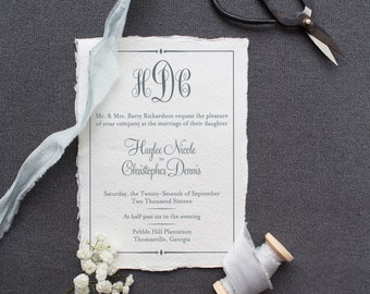 Print custom designed wedding invitations