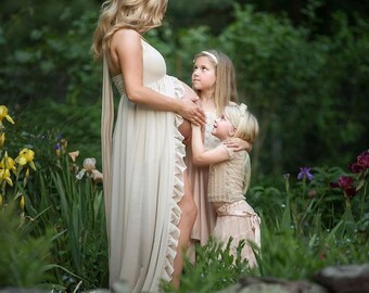 gown maternity dress chiffon sara maxi