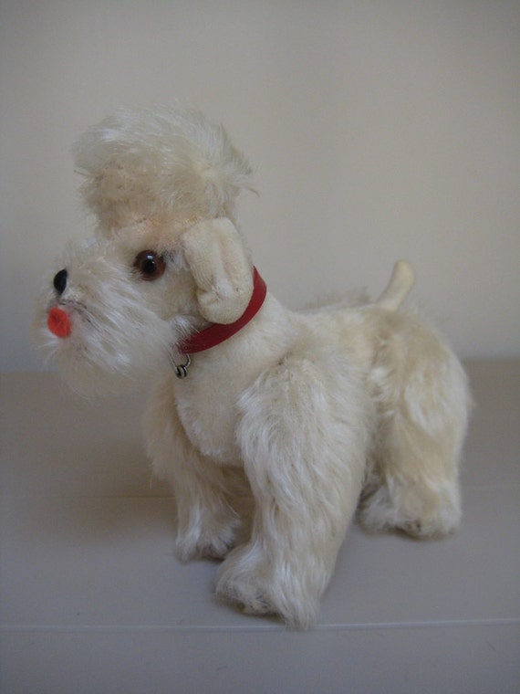 Reserved for Kay Steiff Vintage White Snobby Poodle 14