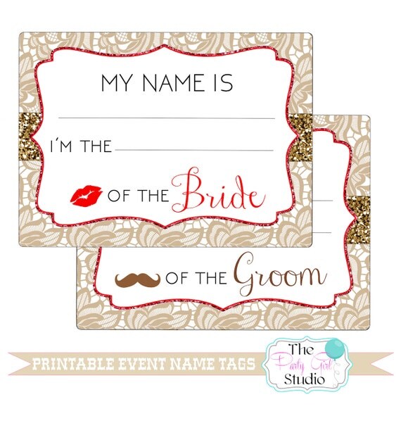 printable name tagseventweddingengagementparty