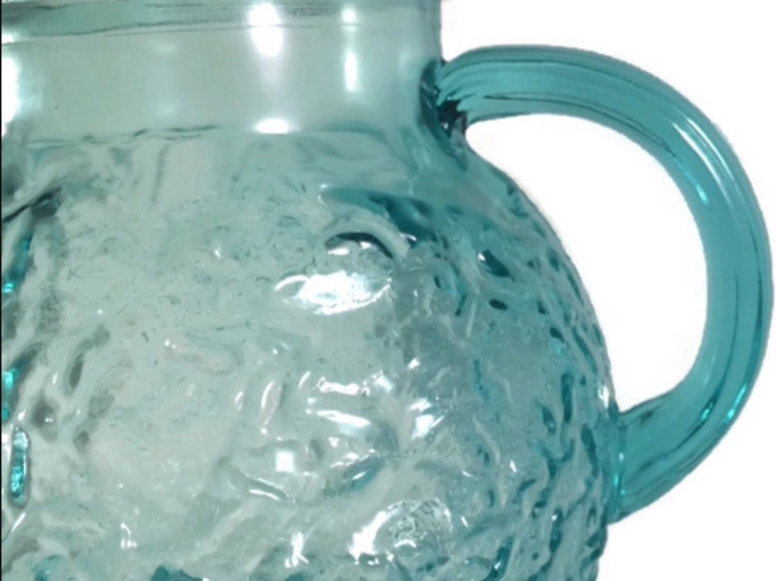 Anchor Hocking Lido Milano Aqua Pitcher 3297