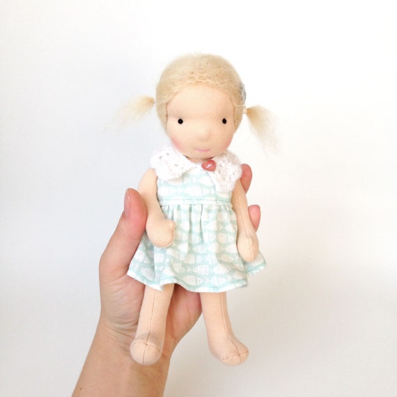 small waldorf doll