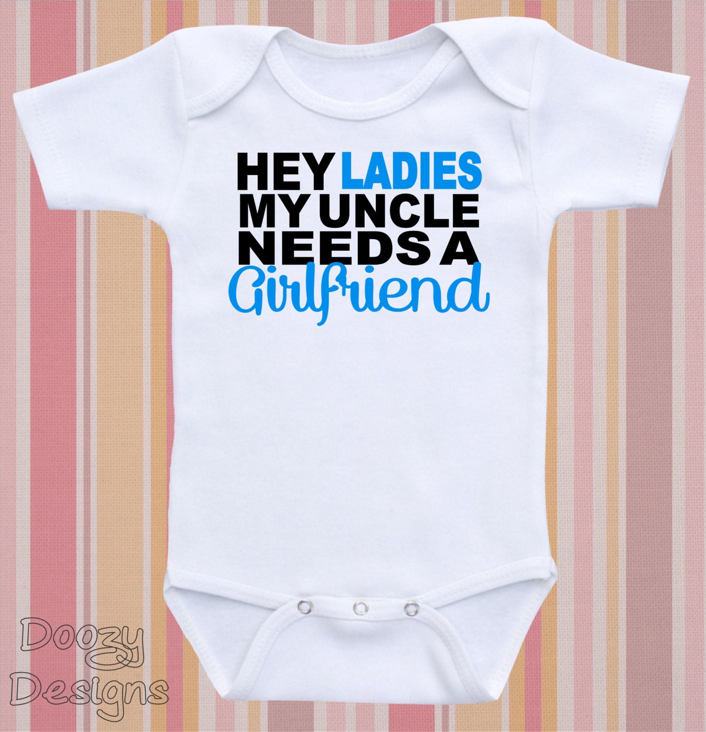 Uncle Onesie ® Uncle Shirt Funny Baby Onesie ® Funny Uncle