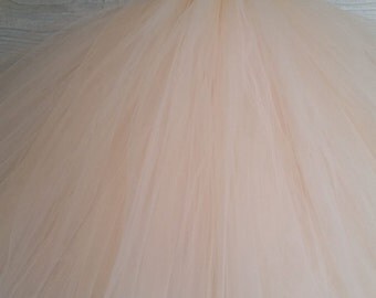 Flower girl dress - Tulle flower girl dress - Blush Dress -Tulle dress-Infant/Toddler -Pageant dress -Princess dress-Blush flower dress