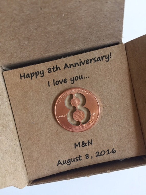 8th Anniversary Happy Anniversary Anniversary Gift Eight