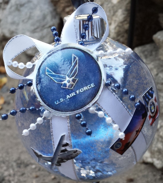 Air Force Christmas Ornaments 