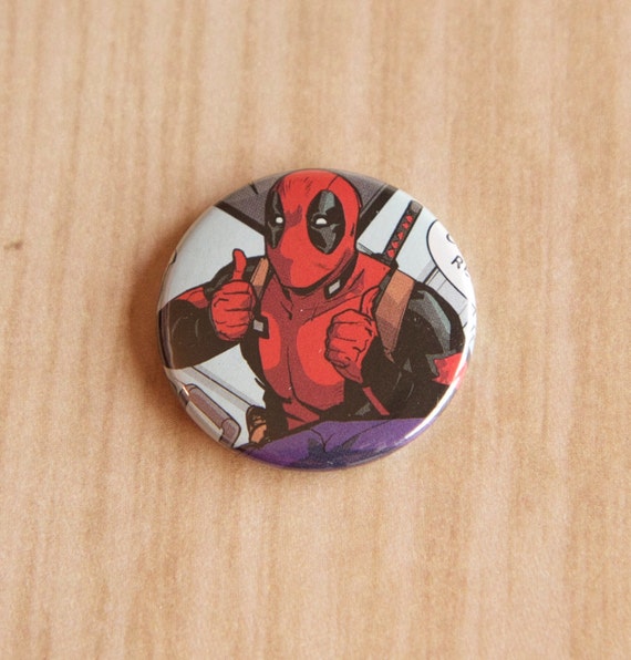 deadpool badge holder
