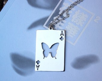 BTS - RUN Butterfly Card - The Most Beautiful Moment in Life Pt.2 - HYYH Pt.2 - In The Mood For Love Pt.2 necklace - 4 colors available
