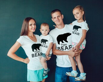 Digital files only • Birthday T-shirt, little bear, lumberjack, birthday shirt, first birthday shirt, family shirts