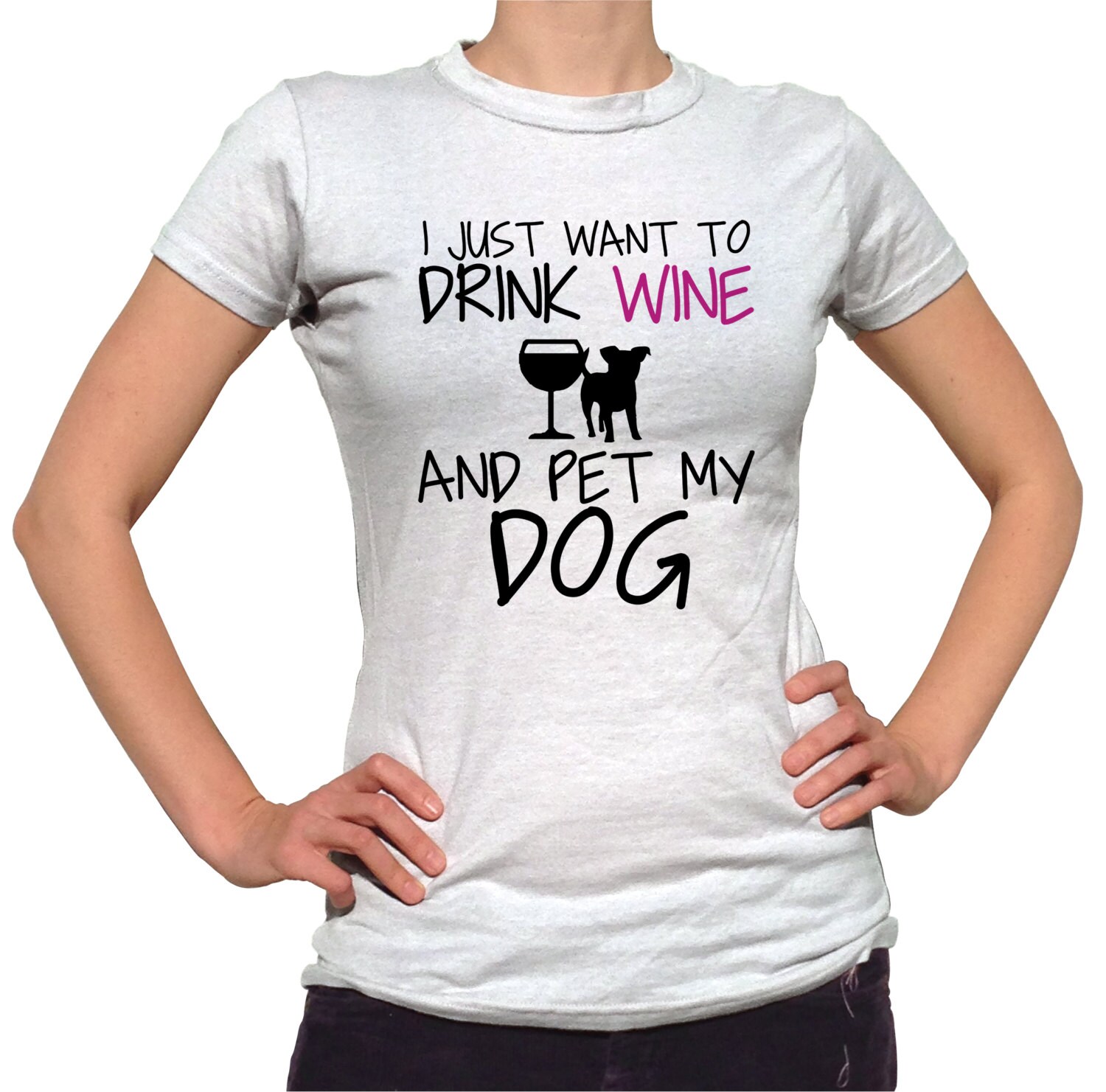 dogs and wine shirt